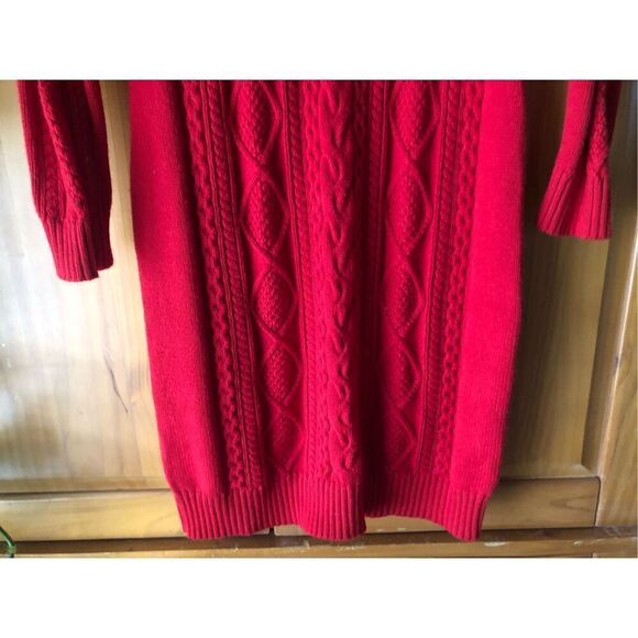 Charter Club Color Therapy Ribbed Sweater Dress NWT Size Large - Picture 4 of 11
